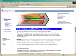Projektst�d beskrivning